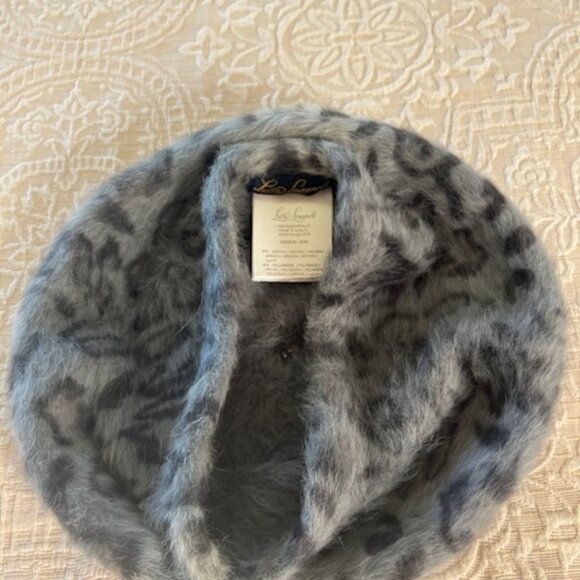 Luisa spagnoli Leopard Print Beret Hat French Beret Cap Autumn Winter Warm hat main image 6